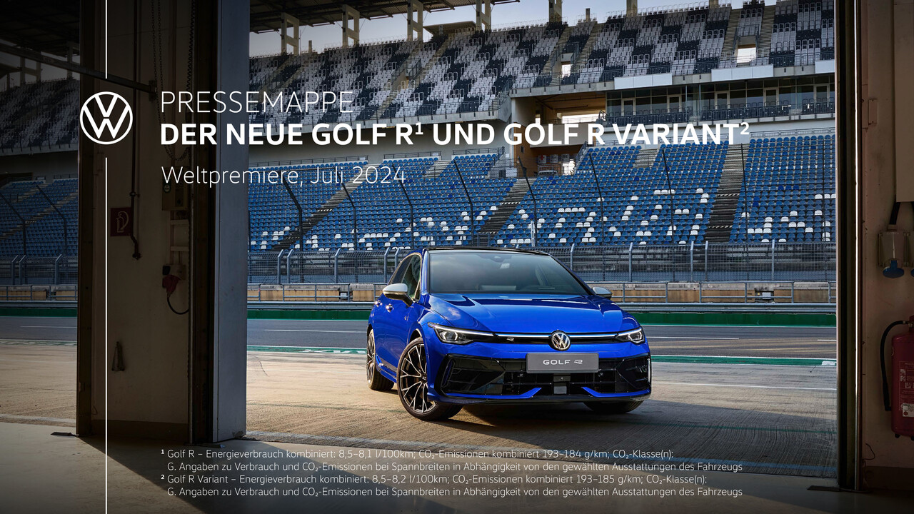 Der neue Golf R und Golf R Variant