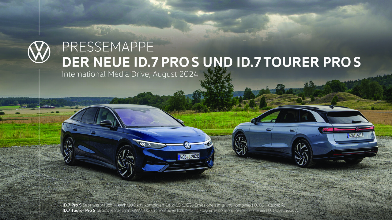 Pressemappe: Der neue ID.7 Pro S und ID.7 Tourer Pro S