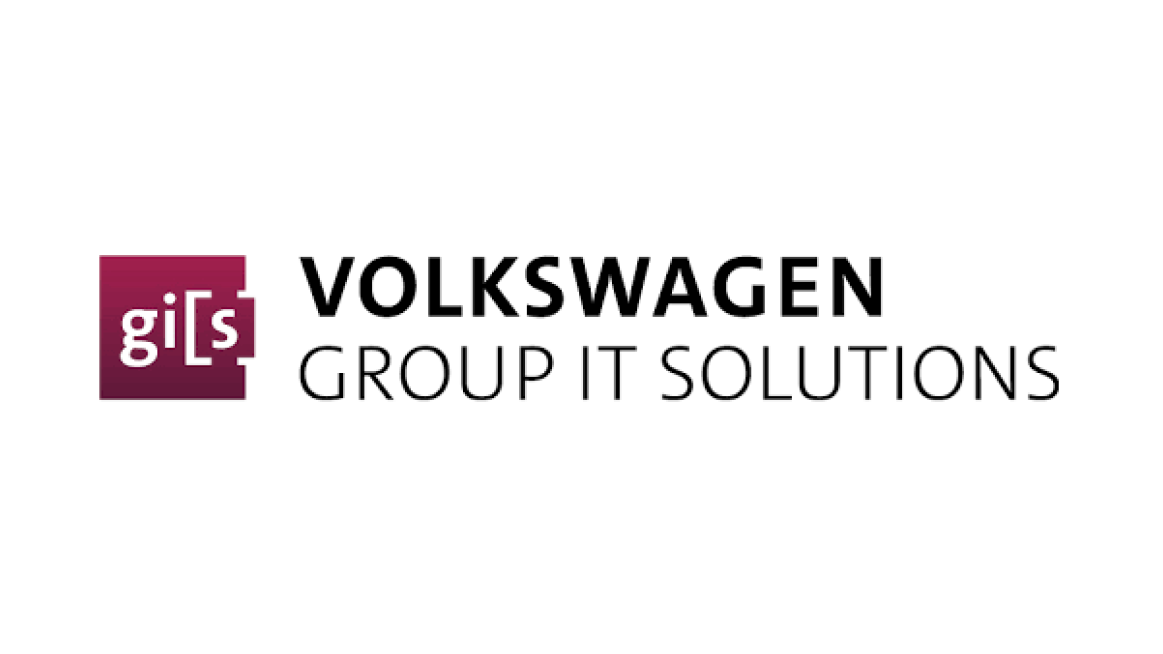 Das Bild zeigt das VW IT Solution Logo auf weißem Hintergrund.
