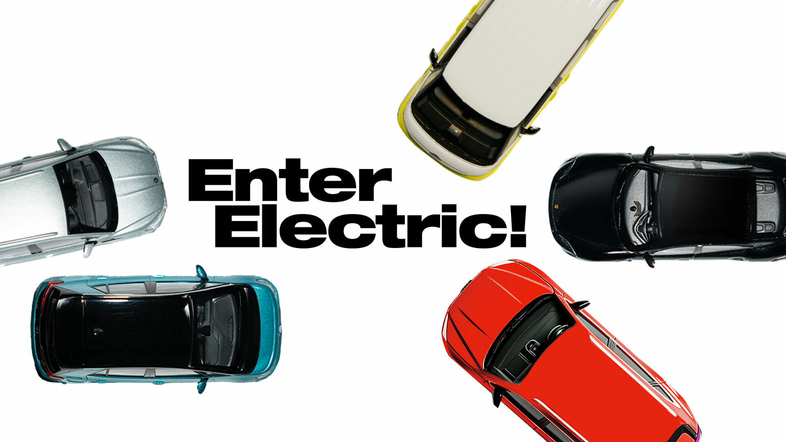 Logo of the cross-brand initiative Enter Electric! of Volkswagen Group
