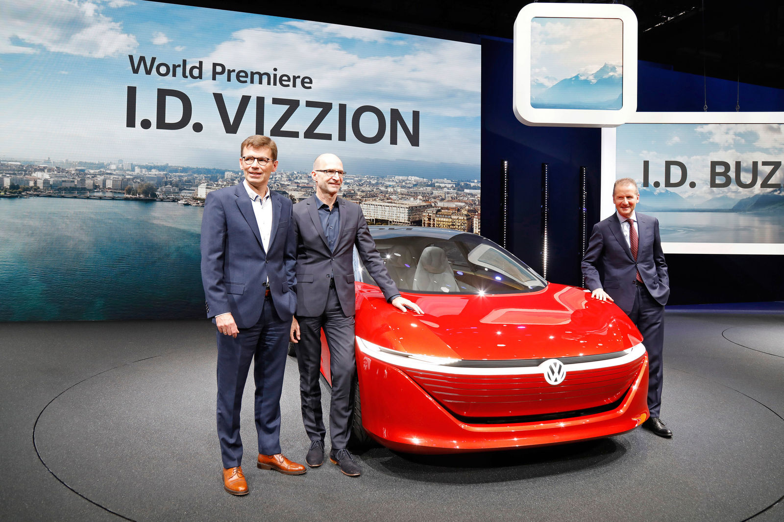 Volkswagen press conference, Geneva International Motor Show 2018