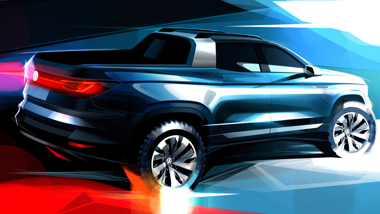 Premiere in Brazil: Volkswagen presents its pioneering pickup concept vehicle in São Paulo