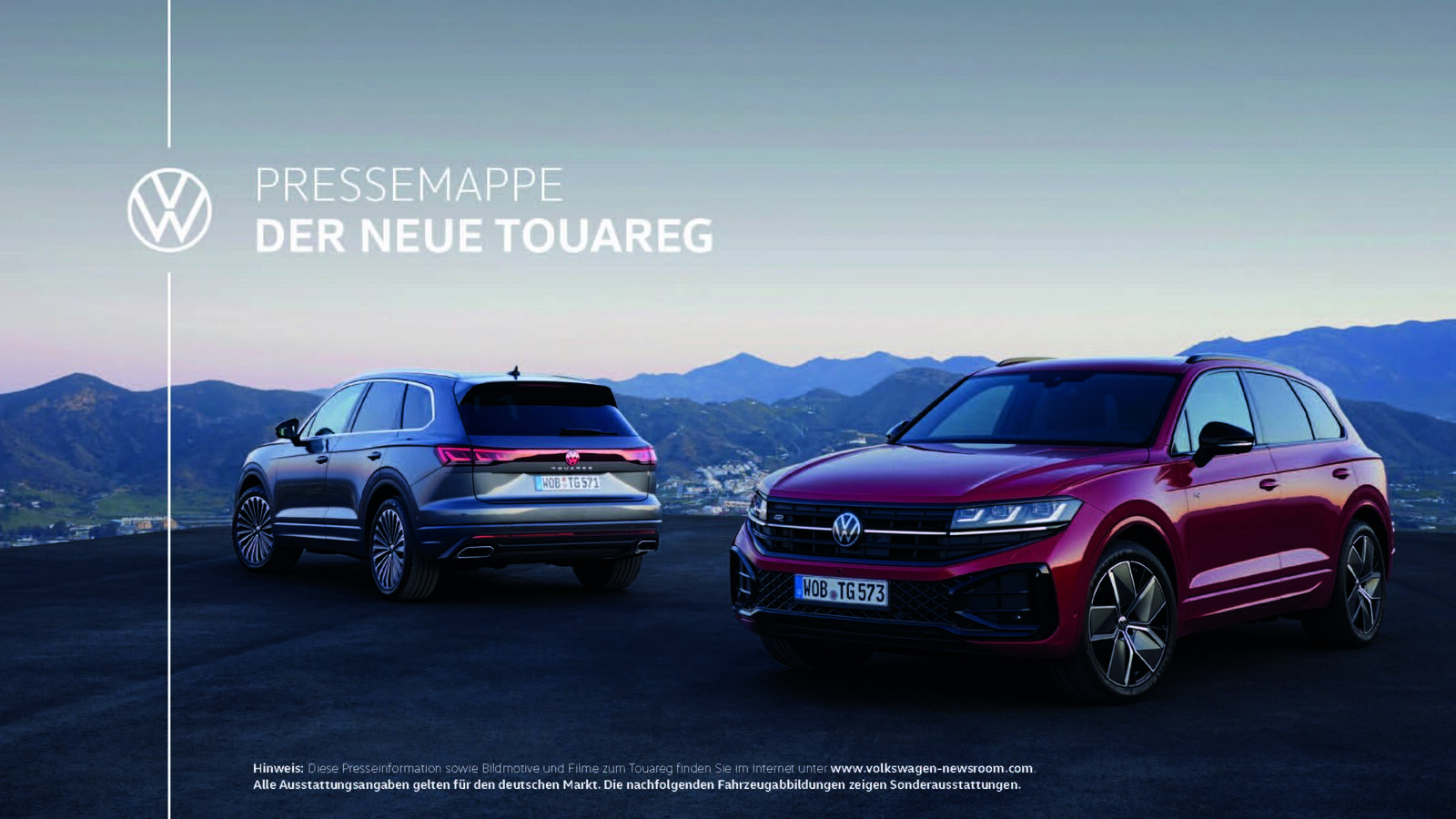 Pressempappe - Der neue Touareg
