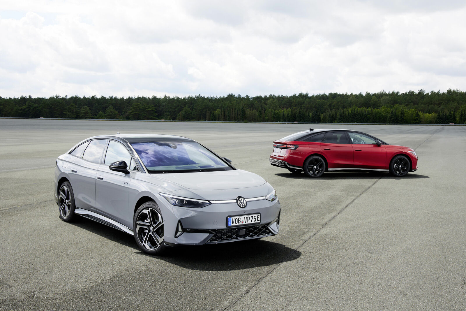 The all-electric Volkswagen ID.7 GTX