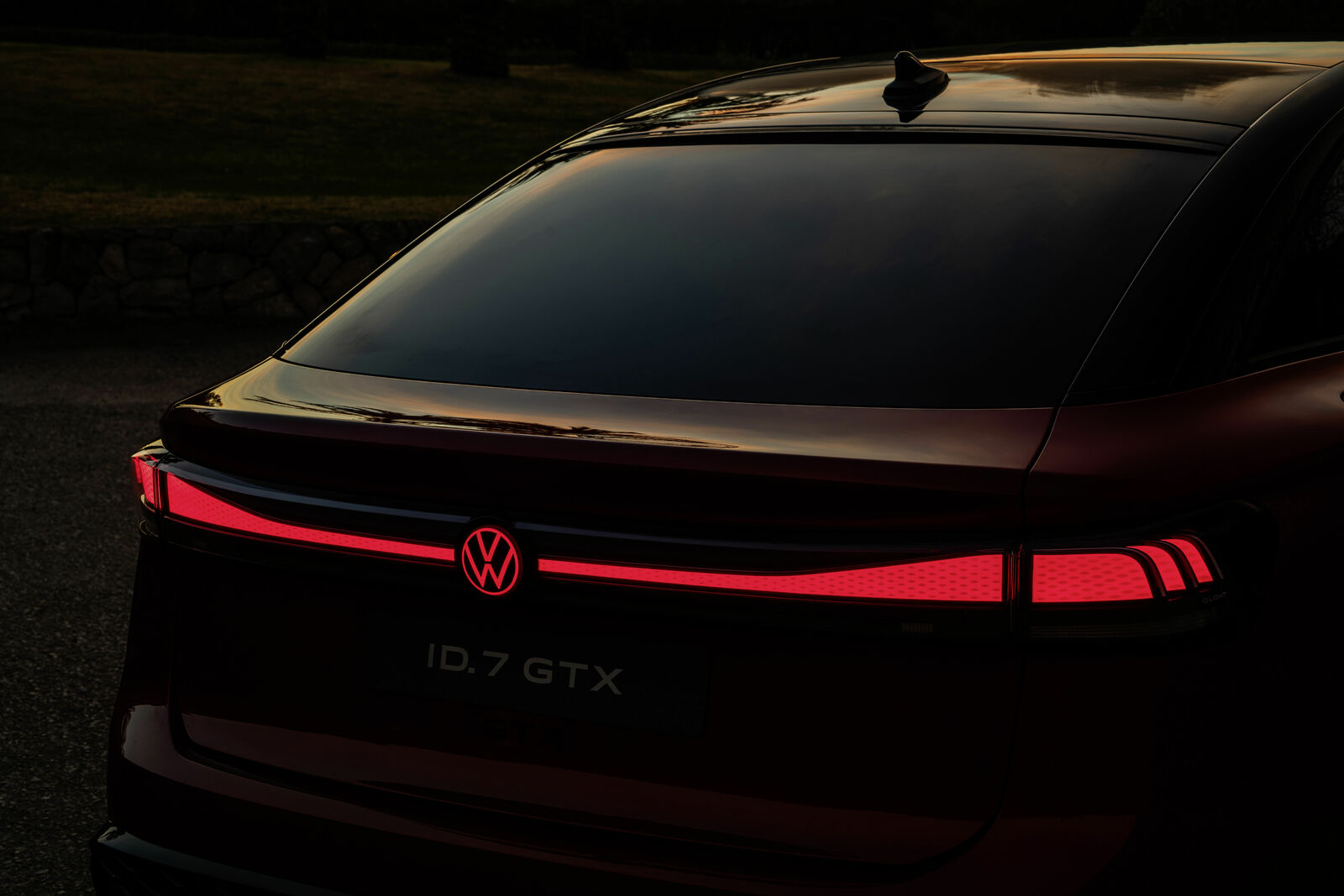 The all-electric Volkswagen ID.7 GTX