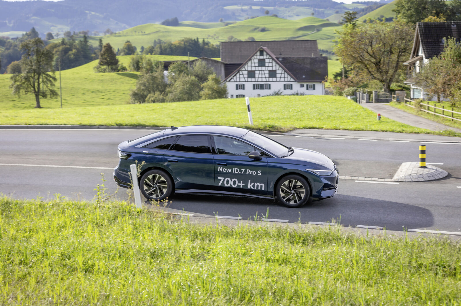 All-electric ID.7 Pro S covers 794 km on one battery charge