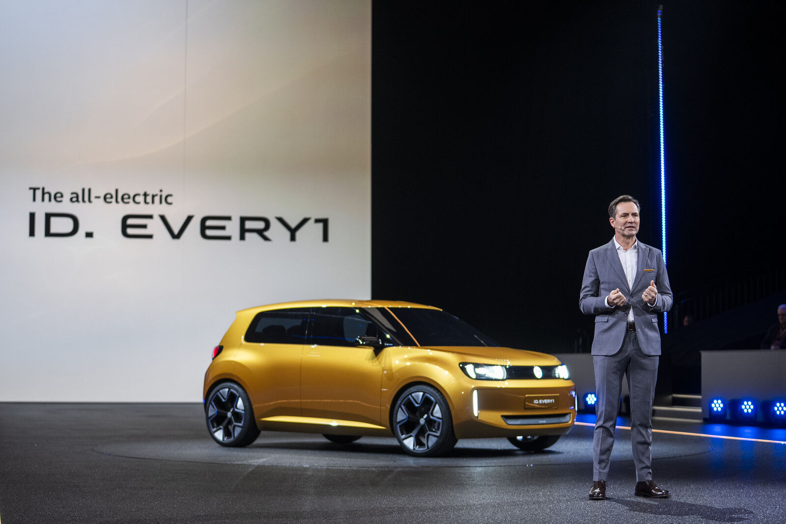 World premiere of the Volkswagen ID. EVERY1 concept car, 05.03.2025