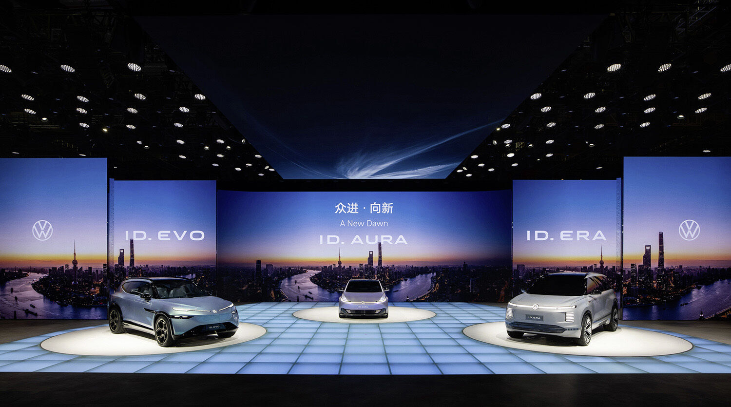 ID. AURA, ID. ERA and ID. EVO: Volkswagen unveils three concept vehicles in Shanghai