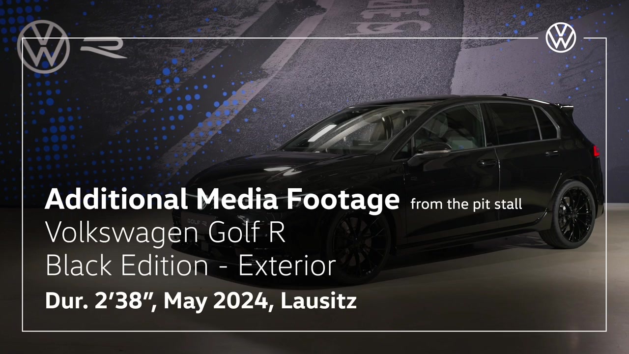 Golf R Black Edition